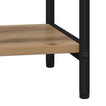 vidaXL Étagère chêne artisanal 80 x 30 x 146 cm Bois d'ingénierie