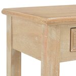 vidaXL Table console 110x35x80 cm Bois