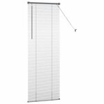 vidaXL Store de Fenêtre Gris foncé 80 x 130 cm Aluminium