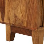 vidaXL Meuble TV Bois massif de Sesham 118 x 30 x 40 cm