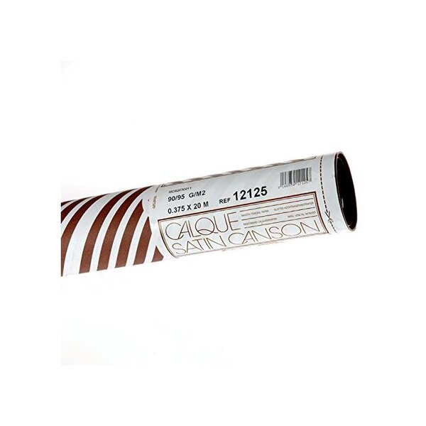 Rouleau Papier Dessin Rouleau De Papier Calque GRAPH'IT - 20 M X 37,5 Cm - 40g/m² - Pour Dessin Technique Et Esquisses Papier Calque A4