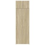vidaXL Armoire de rangement chêne sonoma 70x42 5x225 cm