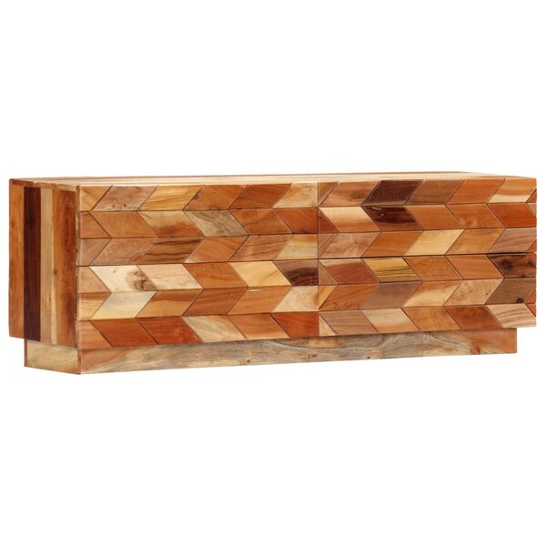 vidaXL Meuble TV 120 x 30 x 40 cm Bois de récupération massif