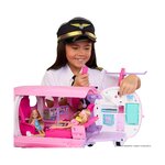 Mattel JLW92 - Barbie Dream Land - Avion de rêve avec microphone fonctionnel