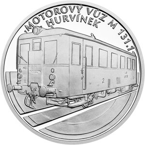 Pièce de monnaie en Argent 1 Dollar g 31.1 (1 oz) Millésime 2025 On Wheels HURVÍNEK M