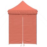 vidaXL Tente de fête Terre cuite 200 x 200 x 306 cm Tissu Oxford