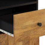 vidaXL Armoire de salle de bain 38x33x160 cm bois massif de manguier