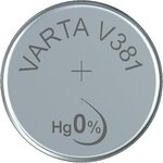 Pile oxyde argent pour montres V381 (SR55) SR1120SW 1 55 Volt VARTA
