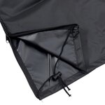 vidaXL Housse de chauffage en forme de pyramide noir 86x47x241 cm
