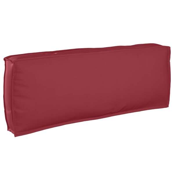 vidaXL Coussin Bordeaux 120 x 40 x 12 cm Tissu Oxford