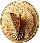 Pièce de monnaie en Argent 20 Dollars g 31.39 Millésime 2025 GILDED SUNDIAL