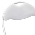 vidaXL Chaise pliante 2 pc Simili cuir Blanc 48 x 43 5 x 81 cm