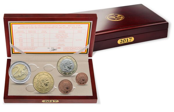 Coffret série euro BE Belgique 2017
