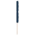 vidaXL Tête de lit Design Lignes Bleue 100 cm Tissu