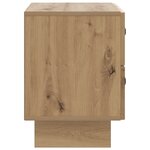 vidaXL Cabinet de chevet Chêne artisanal 62 x 34 5 x 47 5 cm