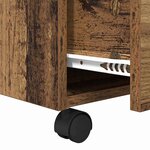 vidaXL Table basse Bois ancien 55 x 55 x 45 cm Bois d'ingénierie
