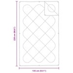 vidaXL Couettes & Duvets Blanc 135 x 220 cm Microfibre