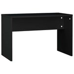vidaXL Ensemble de coiffeuse avec LED Noir Bois d'ingénierie
