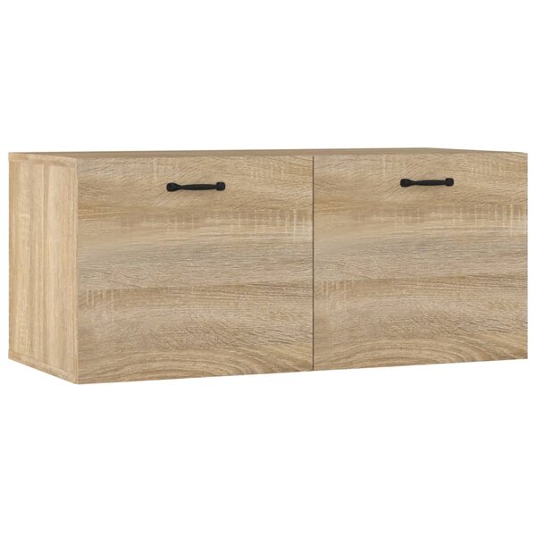 vidaXL Armoire murale chêne sonoma 80x36 5x35 cm bois d'ingénierie