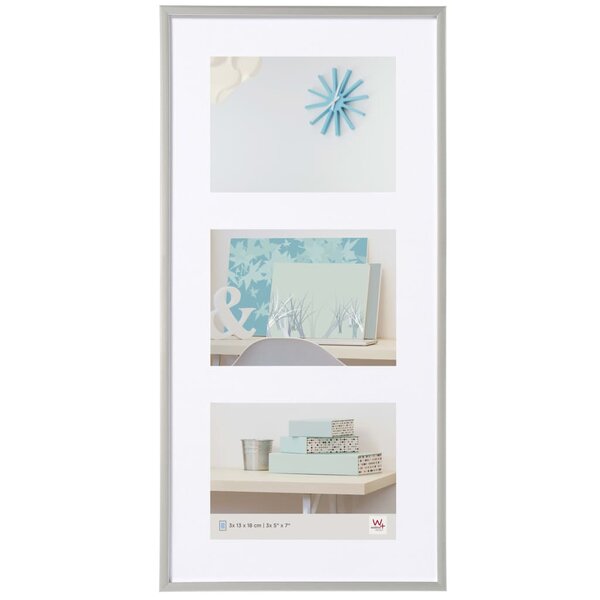 Walther Design Cadre photo New Lifestyle 3x13x18 cm Argenté