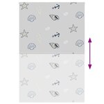 vidaXL Store enrouleur de douche 160x240 cm largeur du tissu 156 cm