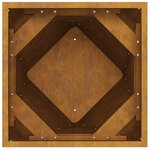 vidaXL Jardinière 2 Pièces Rouillé 40 x 40 x 75 cm