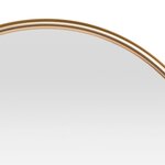 Miroir mural ovale 30 x 60 cm doré 03_0008827