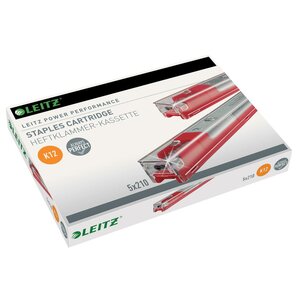 Agrafes  K12 Rouge - 80 feuilles (paquet 5 unités)