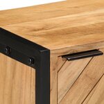 vidaXL Table de Chevet 40x30x50 cm Bois Massif Acacia