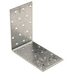 vidaXL Équerres de fixation 40 Pièces 2 mm 100x60x100 mm acier galvanisé