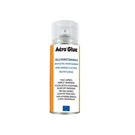 Colle aérosol repositionnable - 400ml - cleopâtre