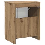 vidaXL Armoire de salle de bain Chêne artisanal 54 x 41 x 70 cm