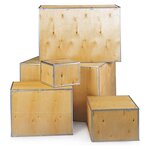 Caisse bois contreplaqué 38x28x28 cm