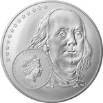 Pièce de monnaie en Argent 2 Dollars g 15.57 (1/2 oz) Millésime 2021 An American Life WRITER
