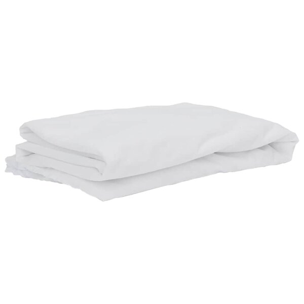 vidaXL Protège-matelas blanc 140x220 cm imperméable