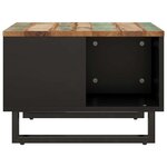 vidaXL Table basse 60x50x35 cm bois de récupération massif