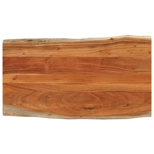 vidaXL Dessus de table 120x60x2 5cm rectangulaire bois massif d'acacia