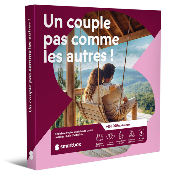 SMARTBOX - Coffret Cadeau Un couple pas comme les autres ! -  Multi-thèmes