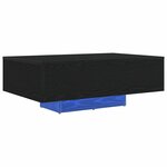 vidaXL Table Basse Chêne noir 85 x 55 x 31 cm Bois d'ingénierie