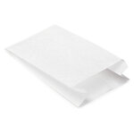 Sachet kraft blanc à soufflets 30 x 49 x 9 cm (lot de 500)