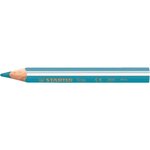 Etui de 12 crayons de couleur trio court triangulaire large assortis x 12 stabilo