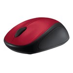 Logitech souris sans fil optique - m235 red