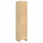 vidaXL Highboard Chêne sonoma 35 x 39 x 168 cm Bois d'ingénierie