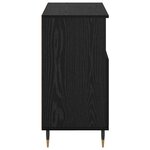 vidaXL Buffets 2 Pièces Chêne noir 120 x 35 x 70 cm Bois d'ingénierie