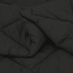 vidaXL Duvet complet toute l'année Noir 220 x 155 cm Microfibre