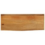 vidaXL Dessus de table à bord vivant 90x40x2 5 cm bois massif manguier