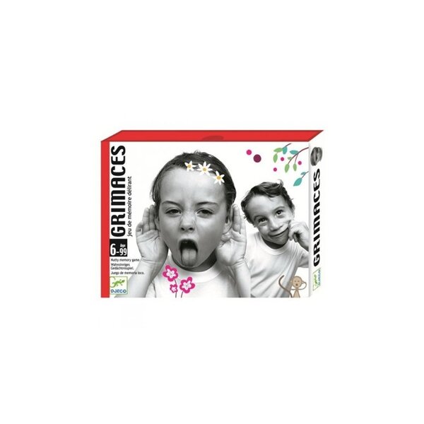 Djeco DJ05169 - Jeu de cartes - Grimaces