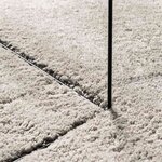 vidaXL Tapis HUARTE Couleur sable 230 x 160 cm 100  Polyester