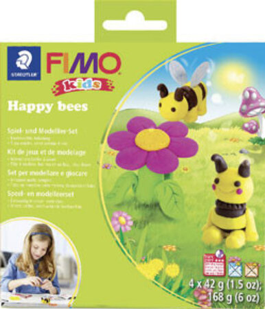 Kit Fimo Kids Happy Bees 8034 27 Lz
