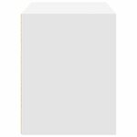 vidaXL Armoire avec 2 tiroirs blanc 60x31x40 cm bois d'ingénierie